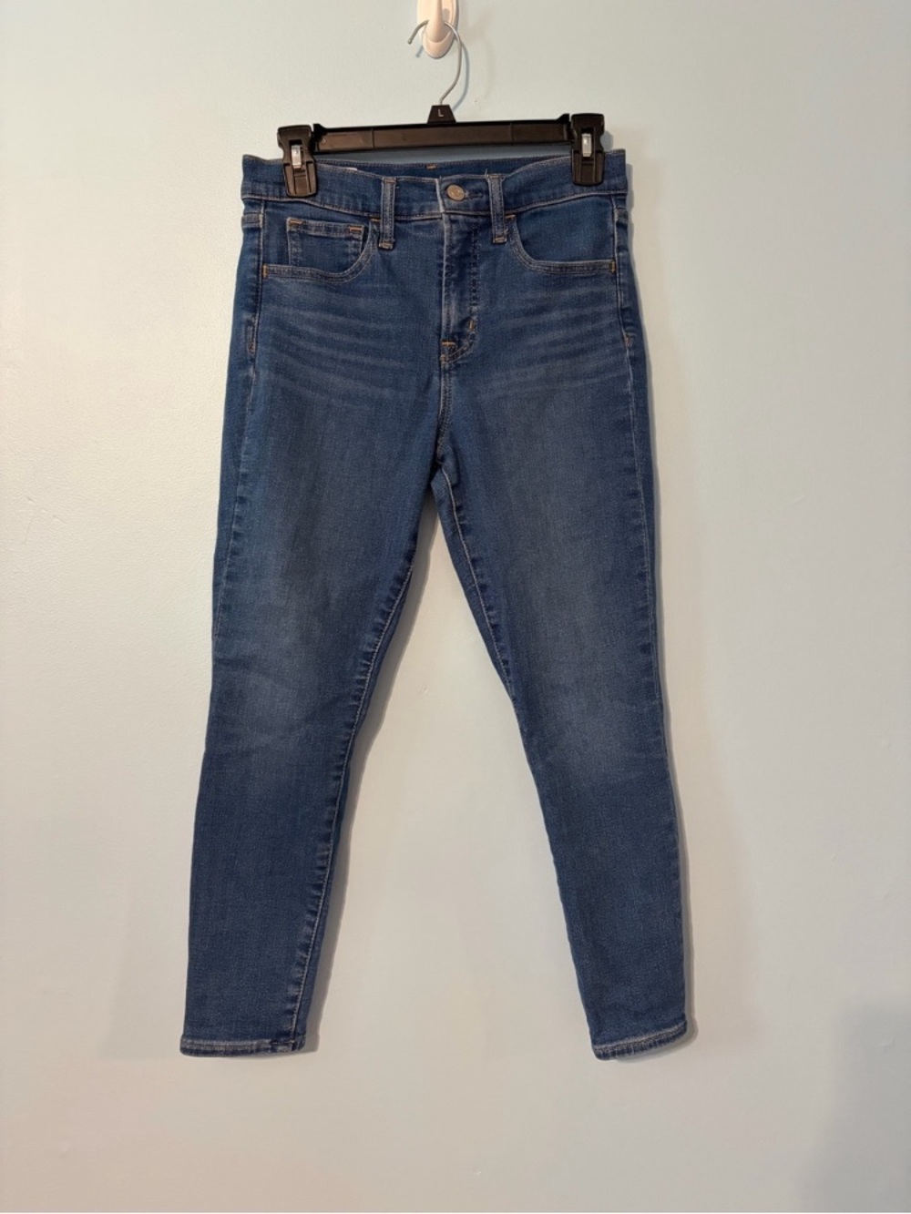 GAP Women's High-Rise Dark Blue Skinny Jeans